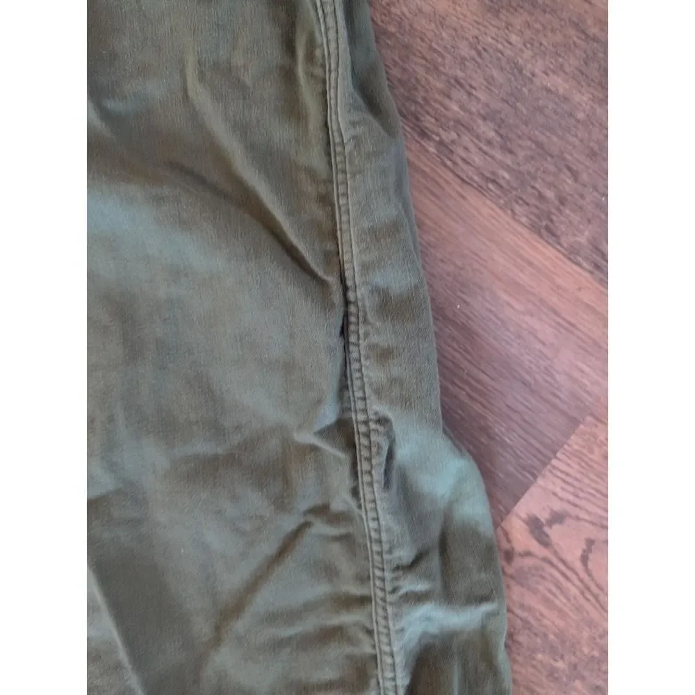 US Army Vietnam Era Drawstring Barrack Bag Vintage Military OG 107 Olive Laundry